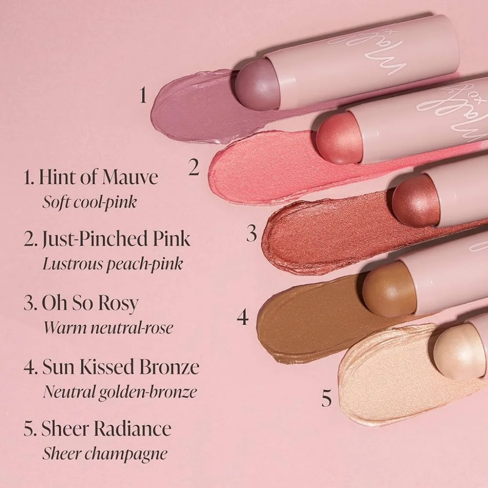 Mally Beauty Shimmer, Shape & Glow Plus Face Stick - Sun Kissed Bronze